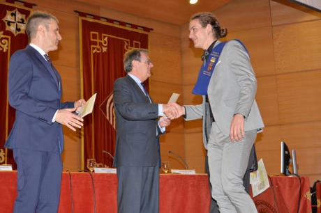 El rector de la UCLM subraya la excelencia académica y científica de la Facultad de Químicas durante el acto de graduación