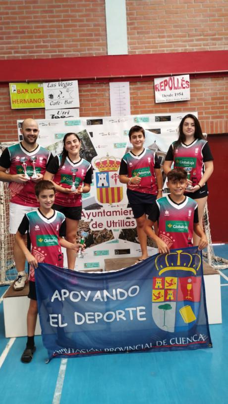 Excelentes resultados del Bádminton Albatros en el Torneo TOP TTR en Utrillas