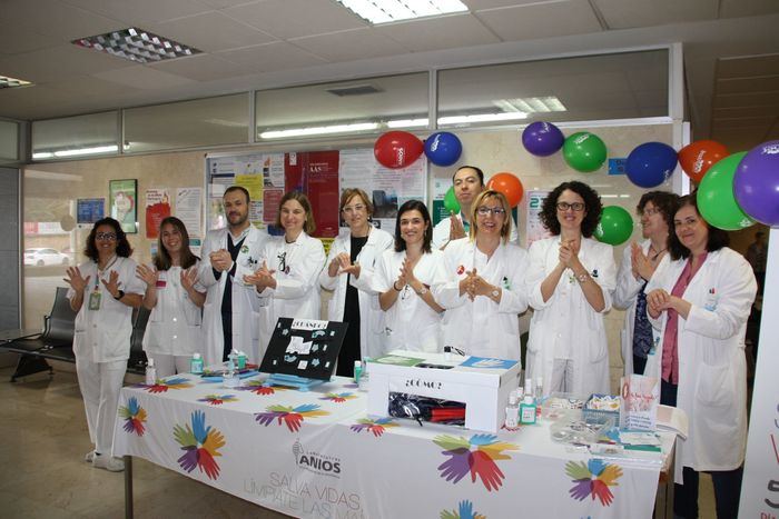 La Gerencia del Área Integrada de Cuenca se suma, un año más, a la promoción de la higiene de manos entre el personal sanitario