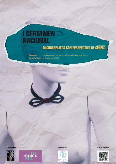 Convocado la primera edición del Certamen Nacional de microrrelato con Perspectiva de Género