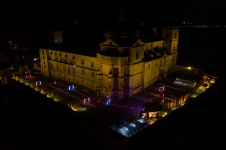 Iberian Drone League vuela sobre el Monasterio de Uclés