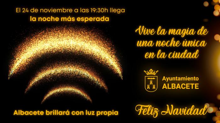 Albacete encenderá el alumbrado navideño en la tarde del jueves