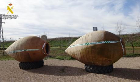 SEPRONA investiga a seis personas por daños en unas conocidas bodegas de Calzada de Calatrava declaradas como Elemento Patrimonial Etnográfico e Industrial