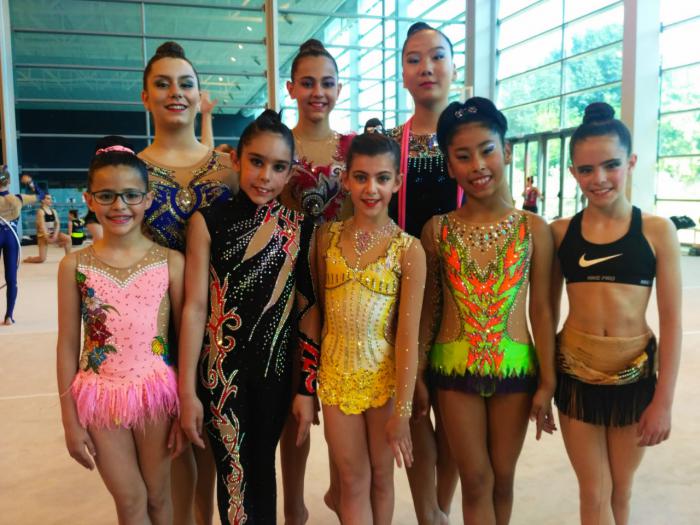 Grandes resultados del CD Huécar en el Campeonato Regional de Gimnasia Rítmica