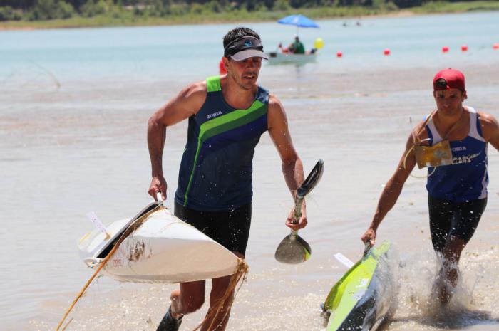 El Club de Piragüismo 'Las Grajas' participio en el Campeonato de Maratón de la Liga Este