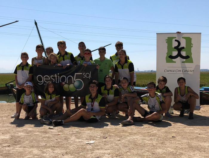 El Club Piragüismo Cuenca con Carácter participa en la Travesía de la Albufera