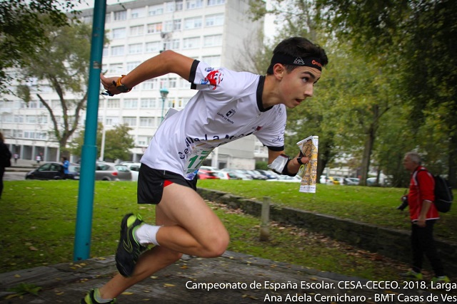 Alba Muñoz y Andrés Moya suben al podio del Campeonato de España por Comunidades Autónomas de Orientación