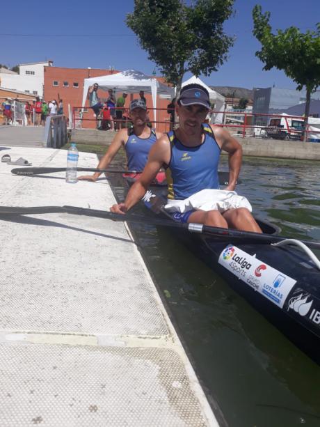 Gran actuación del Club Piragüismo Las Grajas en el Campeonato de España de embarcaciones dobles