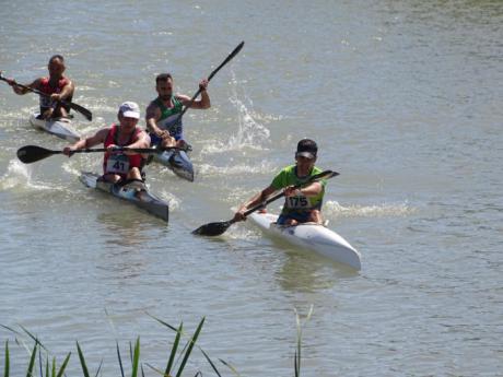 El Club de Piragüismo "Las Grajas" en el Descenso del Júcar