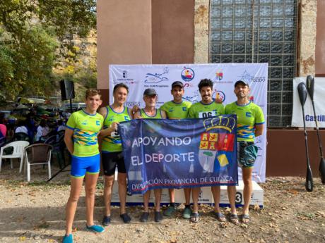 Gran actuación del Club de Piragüismo Las Grajas en el Trofeo Puente Romano