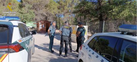 Guardia Civil y Agentes Medioambientales intensifican la vigilancia en Las Chorreras