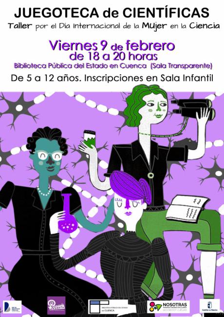 Celebración del Día de la Mujer y la Niña en la Ciencia con Juegos en Cuenca