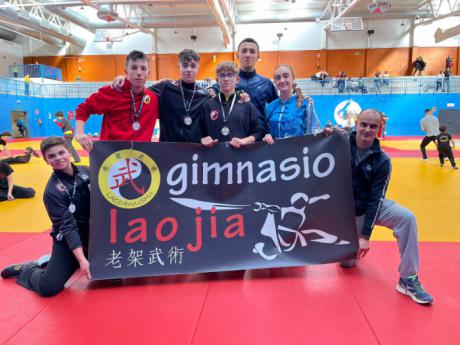 Exitoso campeonato de Wushu en Villaviciosa de Odón: Atletas del Club Lao Jia Wu Shu brillan en la Competición