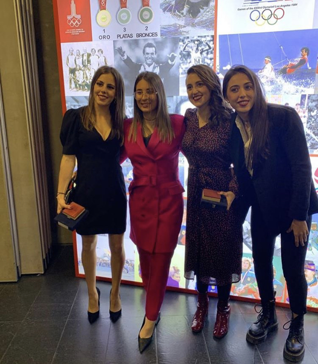 El Comité Olímpico Español galardona a la palista del Club Piragüismo Cuenca con Carácter, Arantza Toledo