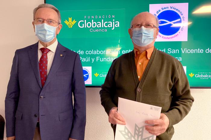 Renovado el apoyo de la Fundación Globalcaja Cuenca con la Sociedad San Vicente de Paúl