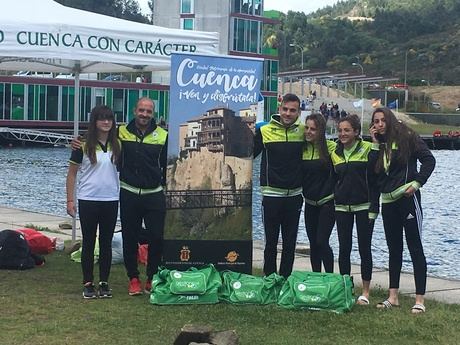 El Club Piragüismo Cuenca con Carácter participa en la II Copa de España de Sprint Olímpico