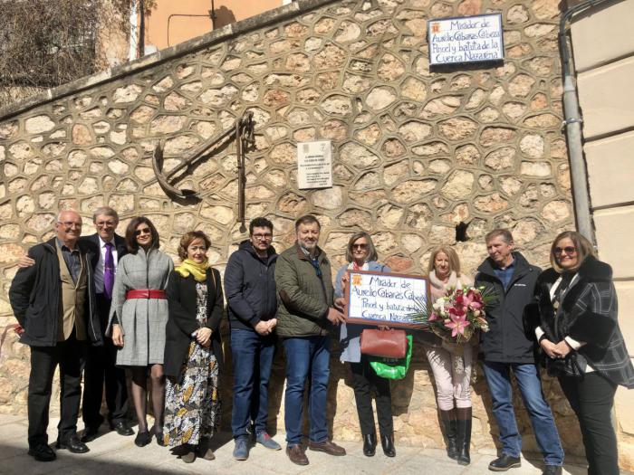 Cuenca rinde homenaje a Aurelio Cabañas con un mirador en el Casco Antiguo