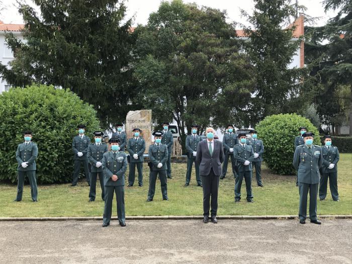 Se incorporan al servicio los nuevos suboficiales en la Comandancia de la Guardia Civil