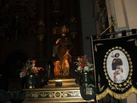 El Casco Antiguo acoge esta mañana la procesión de San Roque