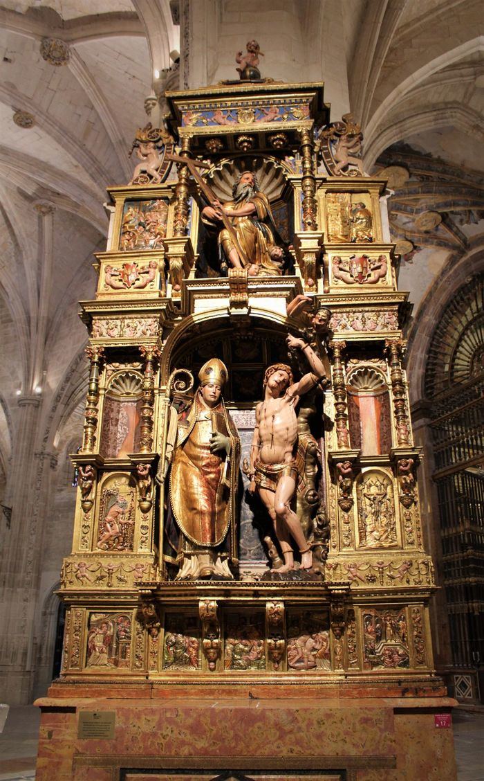 Finaliza con éxito la restauración del retablo de San Fabián y San Sebastián de la Catedral