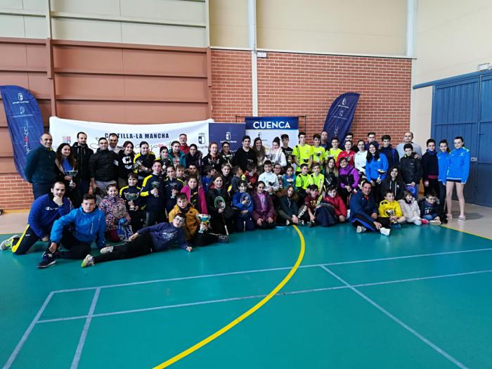 La final del Campeonato Provincial de Bádminton Escolar reunió en Cuenca a las 75 mejores raquetas noveles