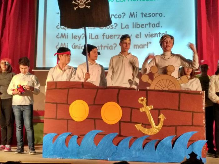 Certamen poético en el colegio de Santa Ana con motivo del Día del Libro 2018