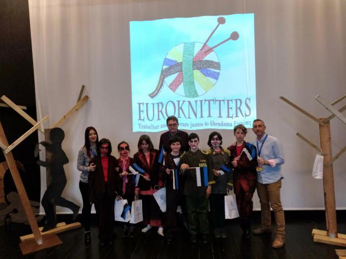 Alumnos y profesores del colegio de Santa Ana continúan su proyecto Erasmus+ 'Euroknitters' en Estonia