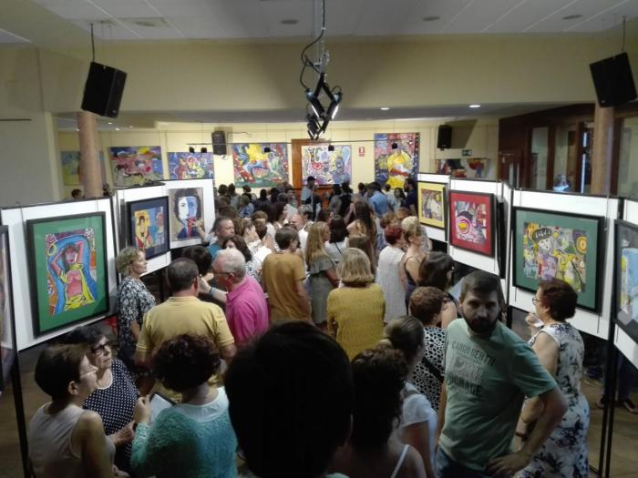 El artista Tomás Viana Arroyo muestra obra en Mira