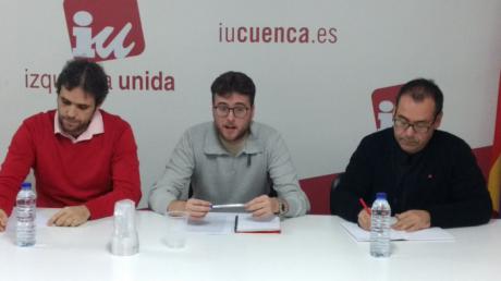 Juan Ramón Crespo y Jacobo Medianero, coordinadores regional y provincial de IU, respaldan a Pablo García como candidato en Cuenca