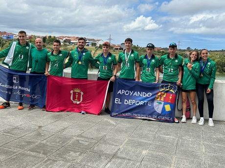 Broche de oro de la temporada nacional del Club Piragüismo Cuenca con Carácter