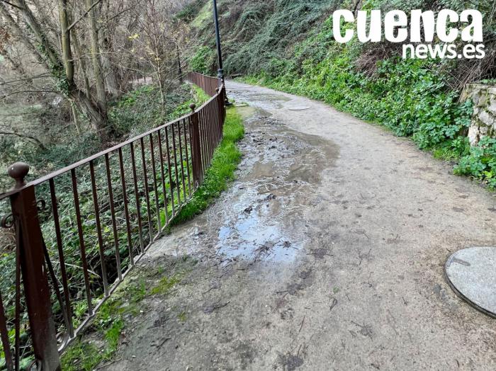 Actual estado del Paseo del Júcar