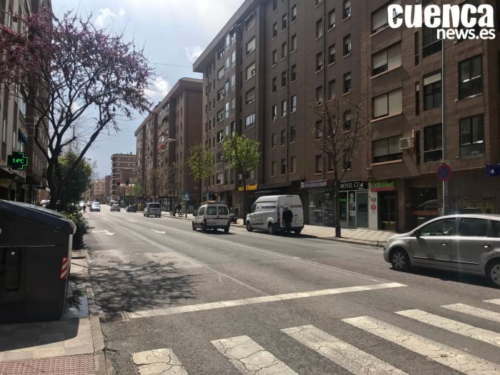 Restricciones de tráfico en la calle Hermanos Becerril por las obras de asfaltado