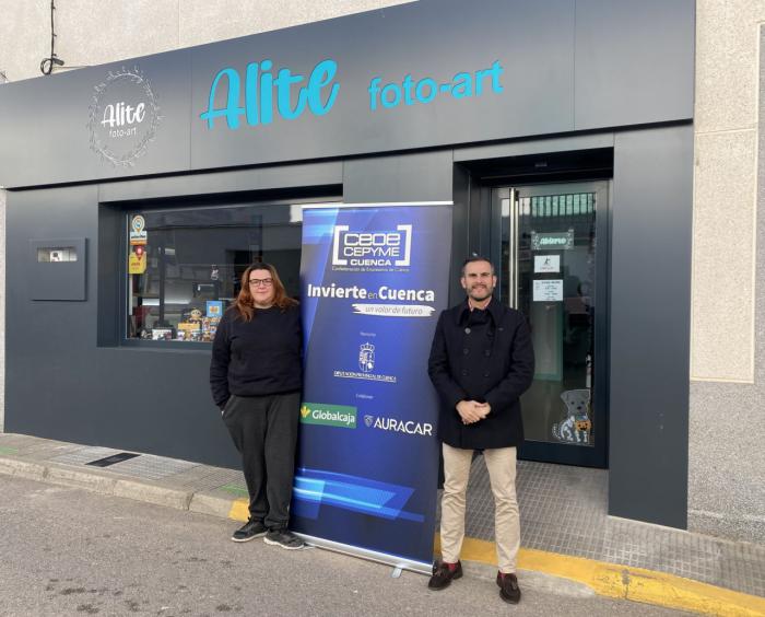 Invierte en Cuenca apoya la puesta en marcha de Alite Foto Art en El Provencio