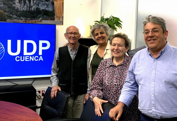 Fernández conoce el programa ‘La soledad del mayor no deseada’ de la UDP