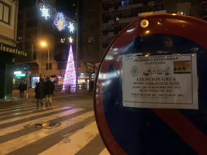 Restricciones de tráfico y autobuses urbanos suspendidos por la cabalgata de los Reyes Magos