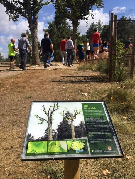 Inaugurado el Paseo Botánico del Albergue de la Fuente de las Tablas