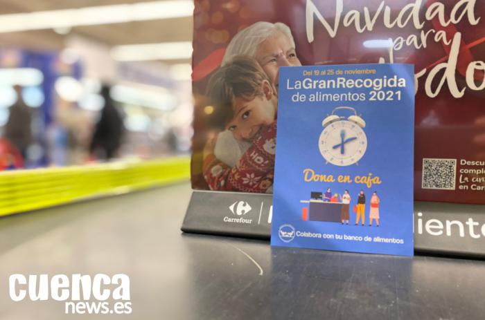 Carrefour arranca ‘La Gran Recogida de Alimentos 2021’ de la mano del Banco de Alimentos de Cuenca