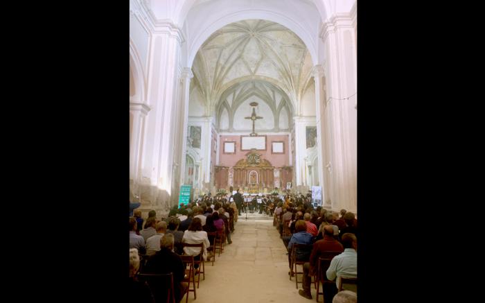 La Joven Orquesta de Cuenca ofrece su concierto en Carboneras de Guadazon, con el apoyo de la Fundación Globalcaja