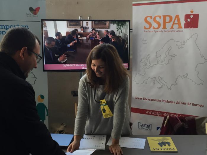 La SSPA participa en la I Feria Nacional para la Repoblación de la España Vacía intercambiando experiencias en la lucha contra la despoblación