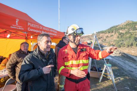 Francisco Tierraseca valora la coordinación y la rapidez de actuación en el incendio de Paterna del Madera