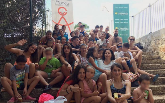 Creciente participación en el campamento de APACU, que apoya la Fundación Globalcaja Cuenca