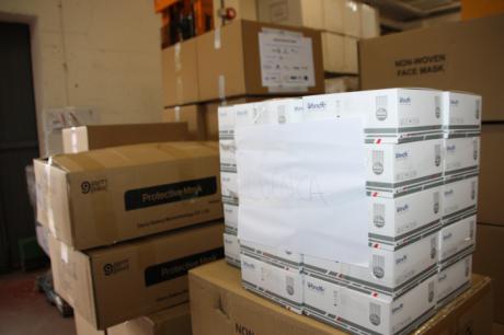 La Junta distribuye otros 500 test rápidos para el área de Salud de Cuenca y más de 11.000 artículos de protección
