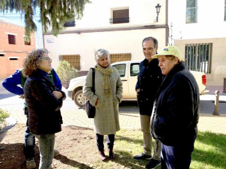 Visita de la subdelegada del Gobierno a los trabajos del Plan Especial de Empleo en Zonas Rurales Deprimidas