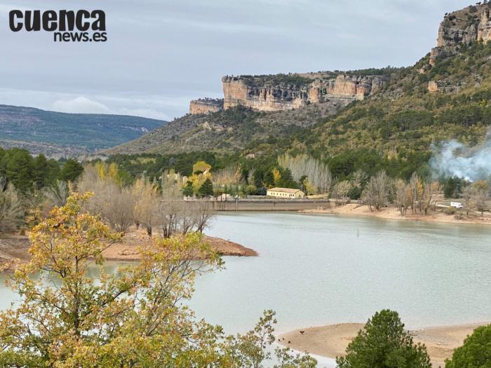 Embalse de La Toba, ubicado en Uña (Cuenca)