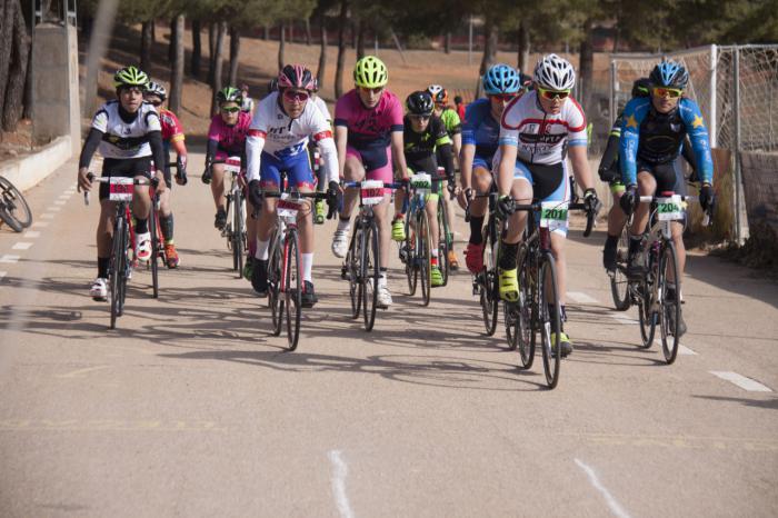 San Clemente celebró la primera competición de la particular primavera ciclista del Deporte en Edad Escolar conquense