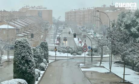 Alerta roja por fuertes nevadas este viernes