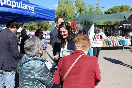 Jiménez afronta la última semana de campaña con ganas e ilusión gracias a “las buenas sensaciones” que le transmiten los conquenses