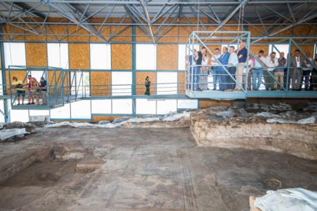 El Gobierno de España financia, con el 1,5% cultural, el 75% de las obras de recuperación del yacimiento arqueológico de Noheda