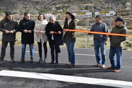 Concluyen las obras de mejora en la carretera entre Algarra y El Cubillo