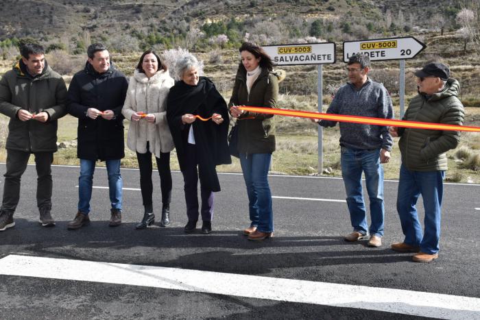 Concluyen las obras de mejora en la carretera entre Algarra y El Cubillo